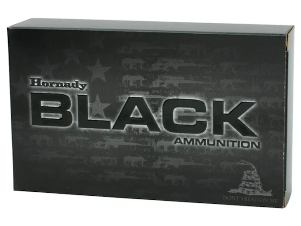 Hornady BLACK Ammunition 450 Bushmaster 250 Grain FTX